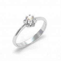 Fiore -Srebrny pierścionek...