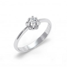 Fiore - Srebrny pierścionek...