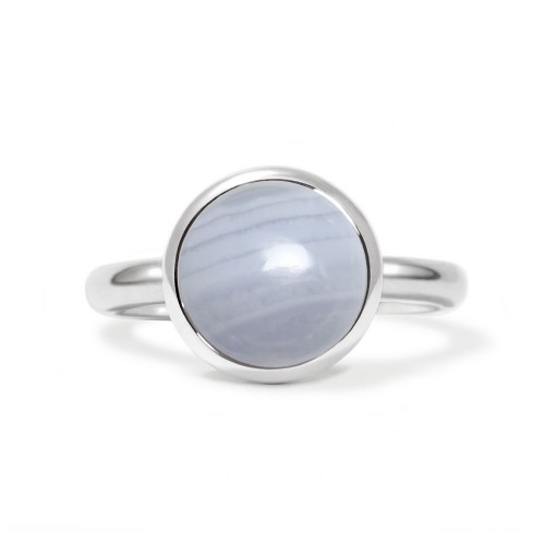 Candy - Srebrny pierścionek z agatem...