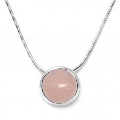 Candy - Srebrny naszyjnik z...