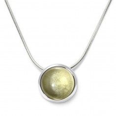 Candy - Srebrny naszyjnik z...