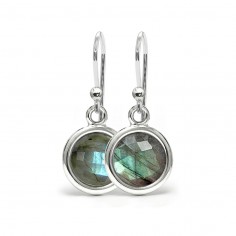 Aura - Srebrne kolczyki z...