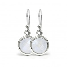 Aura - Srebrne kolczyki z...
