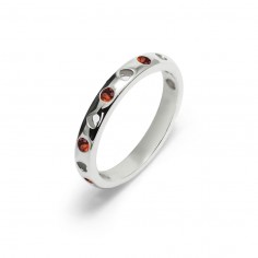 Love - Obrączka srebrna z...