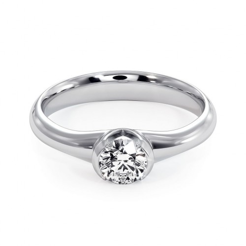 Sydney - Srebrny pierścionek z opalem