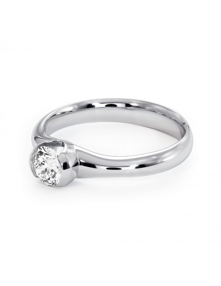 Sydney - Srebrny pierścionek z opalem