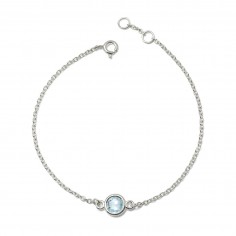 Aura - Bransoletka srebrna...