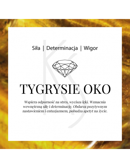 Stone - Srebrny pierścionek z tygrysim okiem