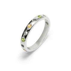 Love - Obrączka srebrna z...