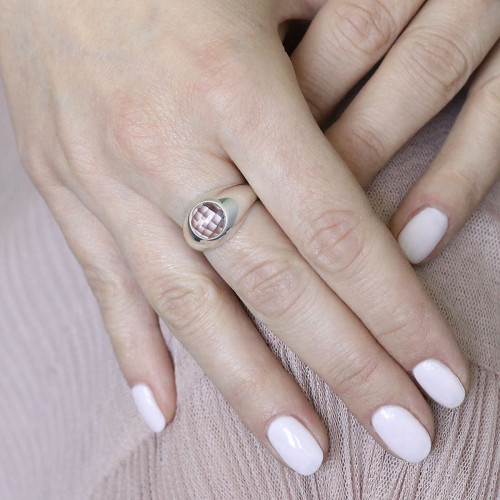 Candy - Sygnet z ametystem