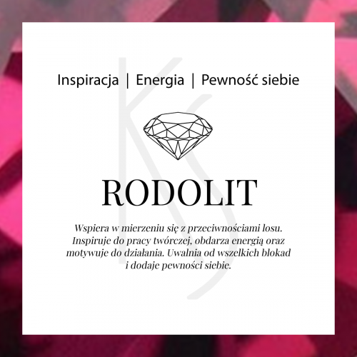 Cocktail - Srebrne kolczyki z...