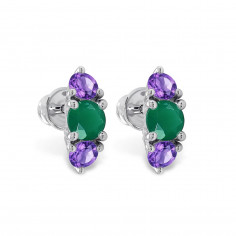 Cocktail - Srebrne kolczyki...