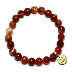 Karma - Bransoletka z agatem