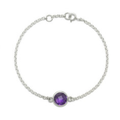 Aura - Bransoletka srebrna...