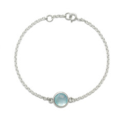 Aura - Bransoletka srebrna...