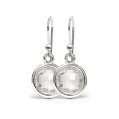 Aura - Srebrne kolczyki z...