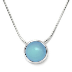 Candy - Srebrny naszyjnik z...