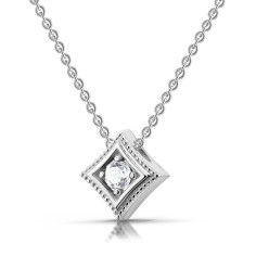 Modena - Srebrny naszyjnik...