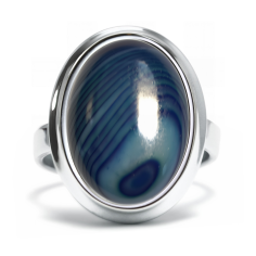 Stone - Srebrny pierścionek...