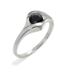 Fala - Srebrny pierścionek...