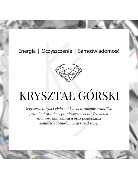 Fala - Srebrny pierścionek z kryształem