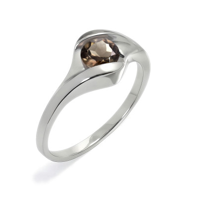 Fala - Srebrny pierścionek...